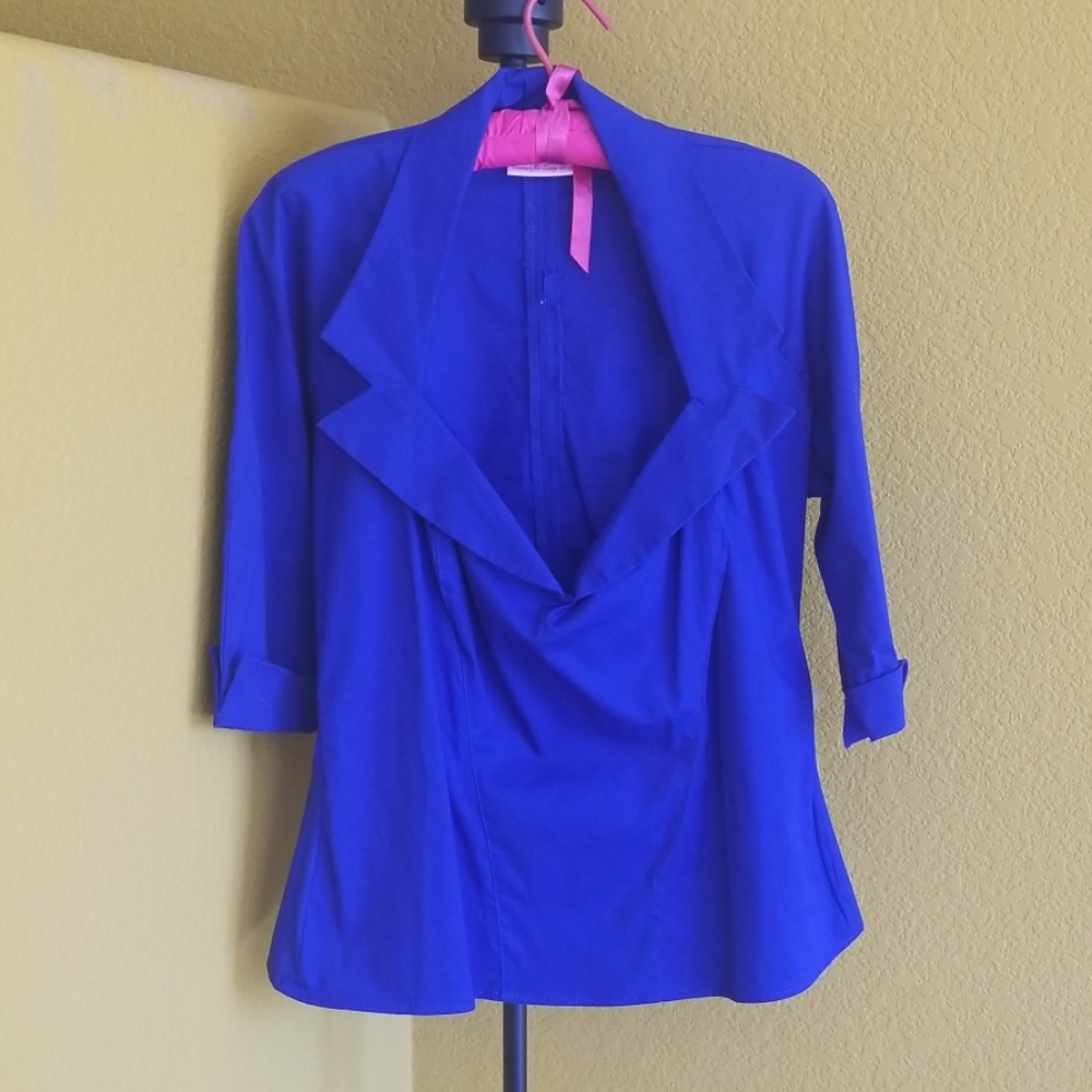 Pinup couture blouse, XL